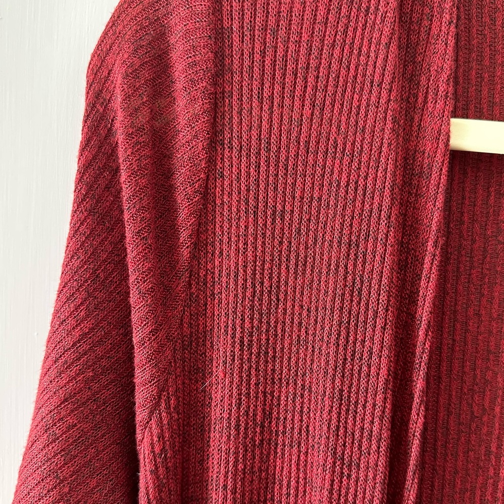 Heathered Red Sarah Long Kimono by LuLaRoe, Great color and comfy!